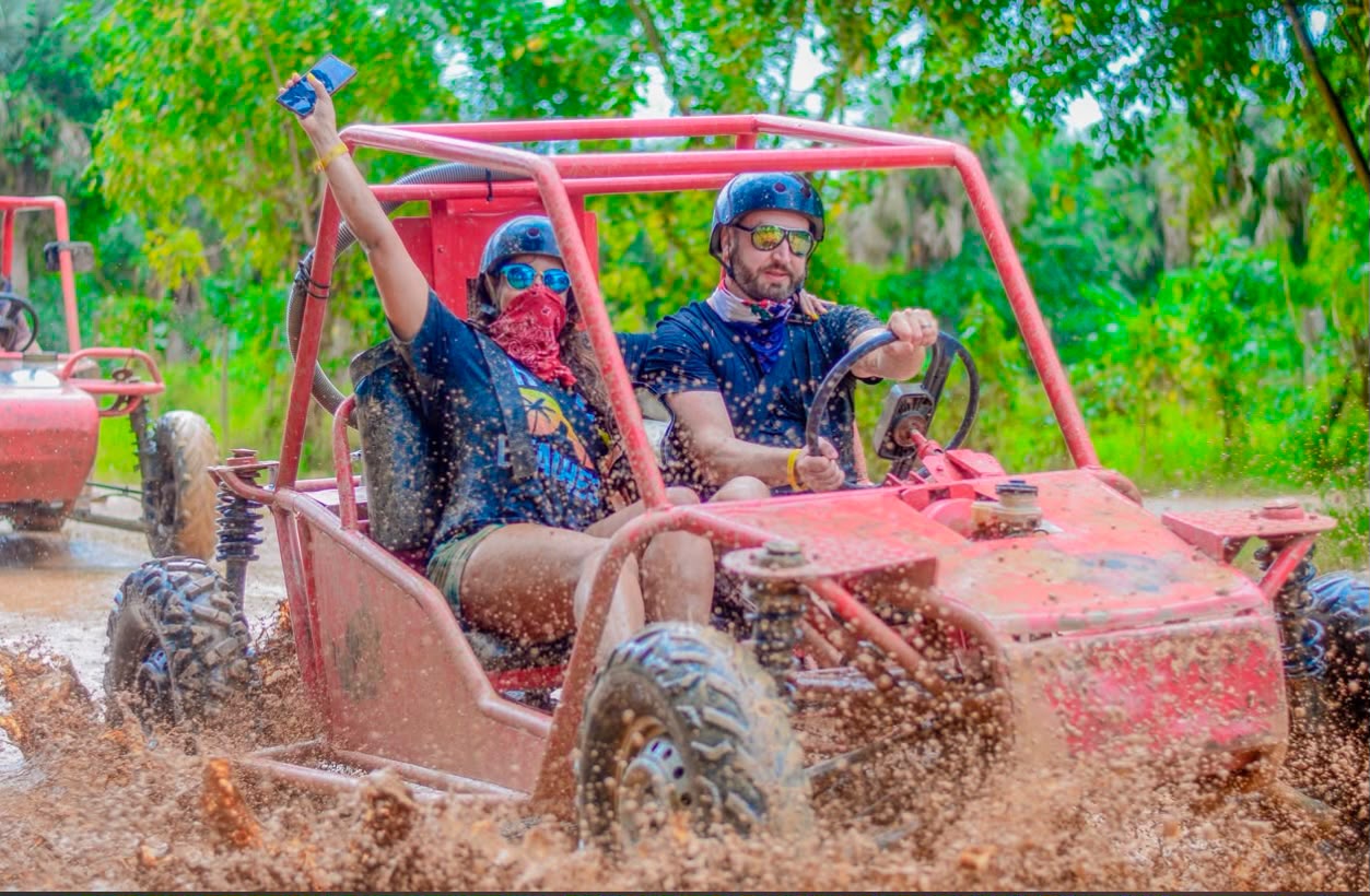 Buggies/ATV + Cueva o Cenote + Playa Macao vista 3